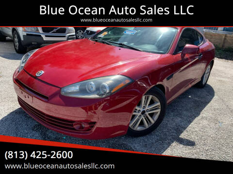 2007 Hyundai Tiburon for sale at Blue Ocean Auto Sales LLC in Tampa FL