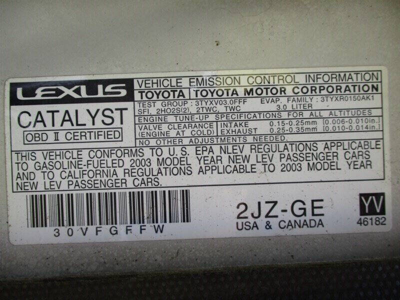 2003 Lexus GS 300