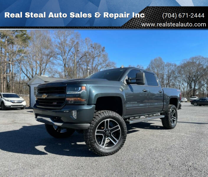 2018 Chevrolet Silverado 1500 for sale at Real Steal Auto Sales & Repair Inc in Gastonia NC