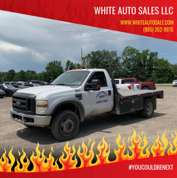 2008 Ford F-550 Super Duty for sale at WHITE AUTO SALES LLC in Houma LA