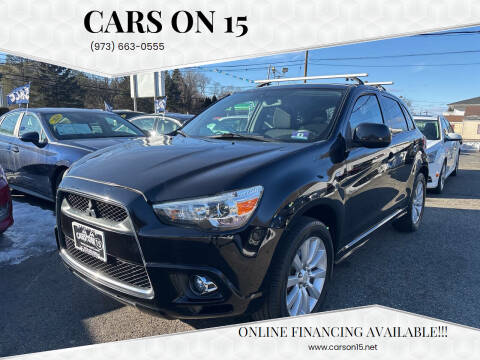 2011 Mitsubishi Outlander Sport for sale at Cars On 15 in Lake Hopatcong NJ