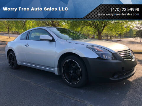 2009 Nissan Altima for sale at Worry Free Auto Sales LLC in Woodstock GA