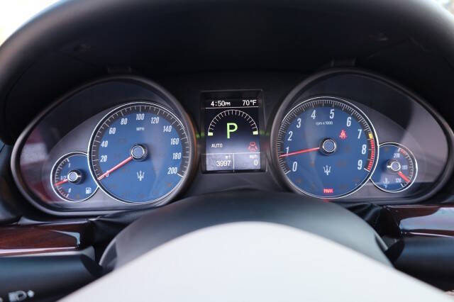 2019 Maserati GranTurismo Sport