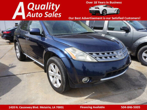 2007 Nissan Murano for sale at A Quality Auto Sales in Metairie LA