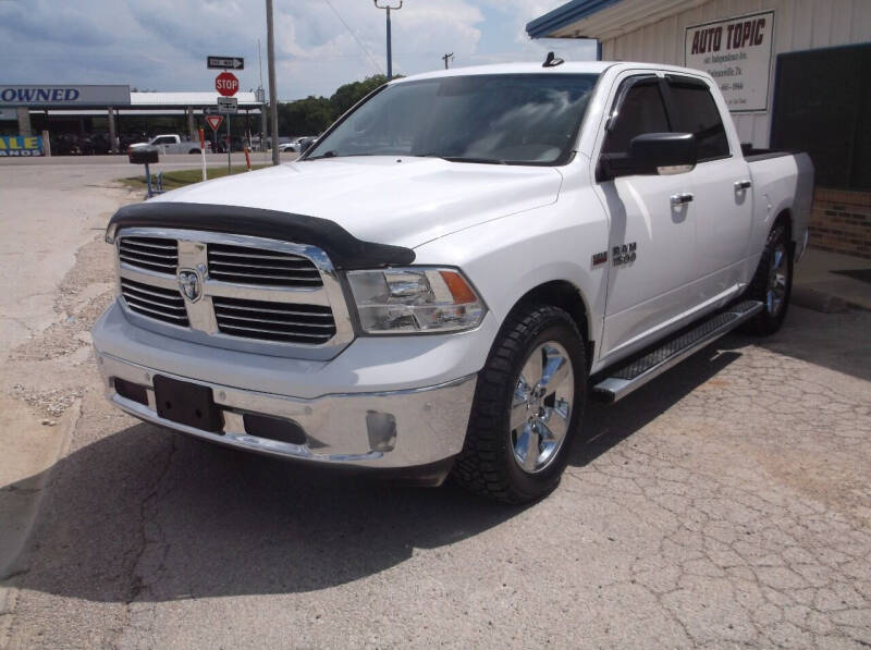 2016 RAM 1500 for sale at AUTO TOPIC in Gainesville TX