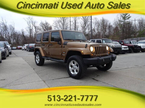 2011 Jeep Wrangler Unlimited for sale at Cincinnati Used Auto Sales in Cincinnati OH