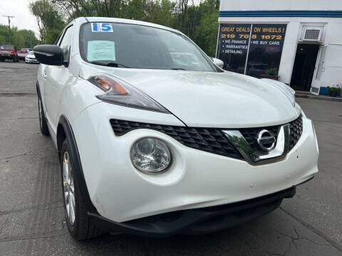 2015 Nissan JUKE for sale at GREAT DEALS ON WHEELS in Michigan City IN