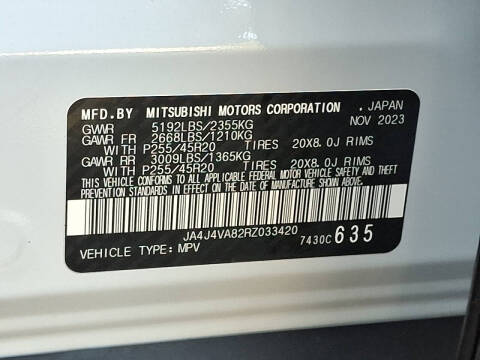 2024 Mitsubishi Outlander