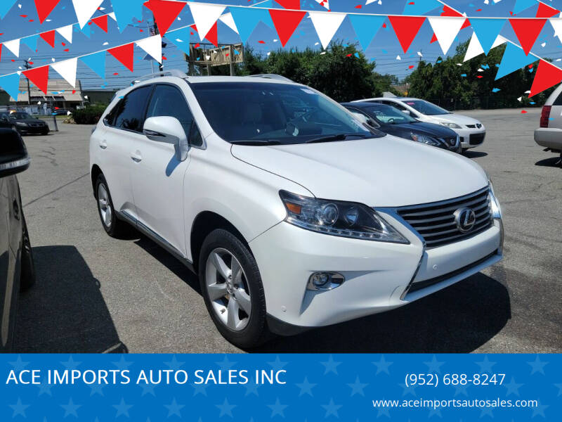 2015 Lexus RX 350 for sale at ACE IMPORTS AUTO SALES INC in Hopkins MN