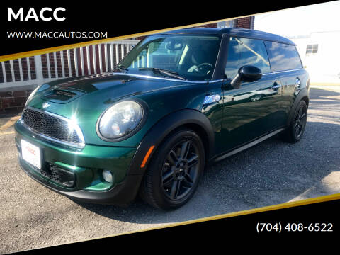 2011 MINI Cooper Clubman for sale at MACC in Gastonia NC