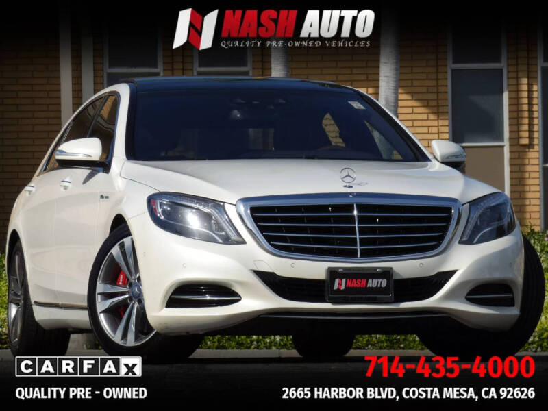2014 Mercedes-Benz S-Class S 550