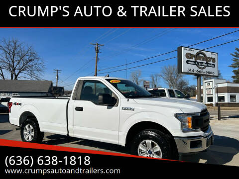 2020 Ford F-150 for sale at CRUMP'S AUTO & TRAILER SALES in Crystal City MO