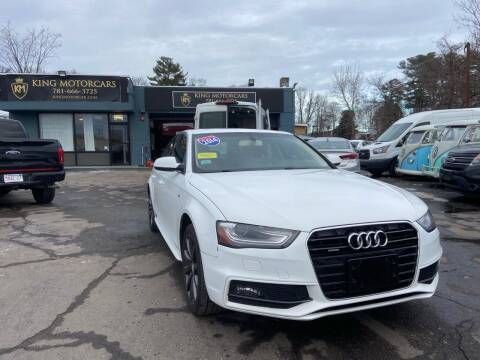 2014 Audi A4 for sale at King Motorcars in Saugus MA