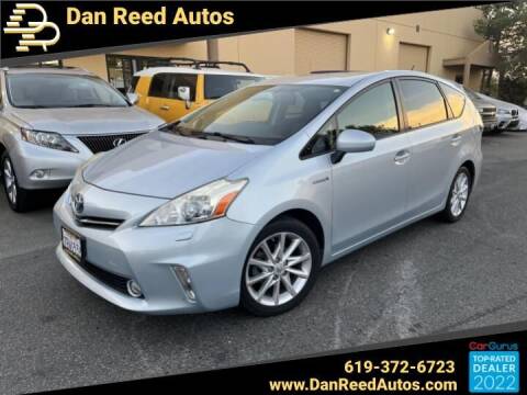 2013 Toyota Prius v for sale at Dan Reed Autos in Escondido CA
