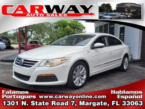 2012 Volkswagen CC for sale at CARWAY Auto Sales in Margate FL