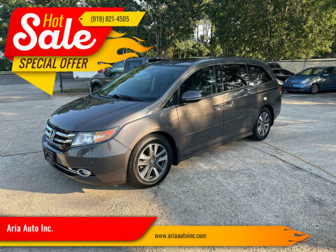 2016 Honda Odyssey for sale at Aria Auto Inc. in Raleigh NC