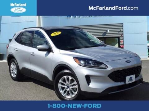 2020 Ford Escape for sale at MC FARLAND FORD in Exeter NH