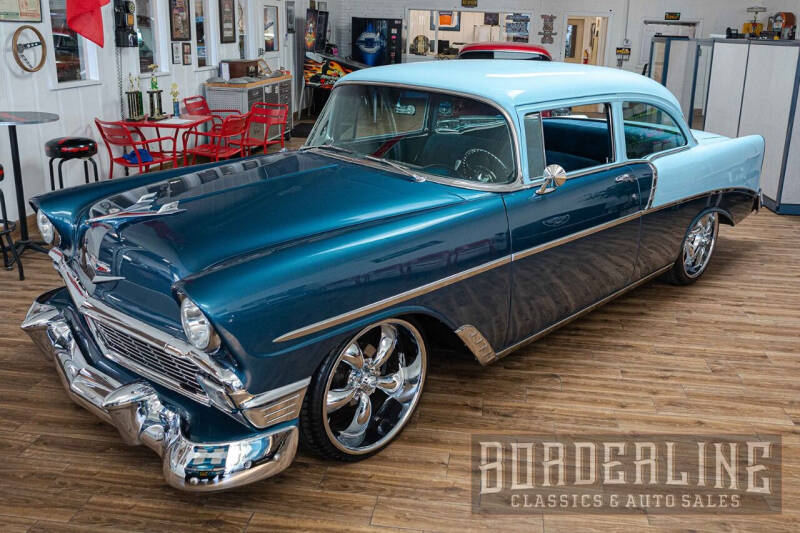 1956 Chevrolet 210 for sale at Borderline Classics & Auto Sales - CLASSICS FOR SALE in Dinuba CA
