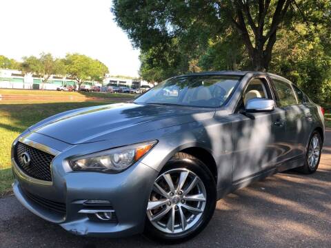 2015 Infiniti Q50 for sale at Powerhouse Automotive in Tampa FL