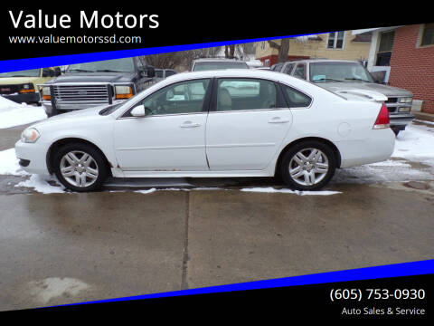 2011 Chevrolet Impala for sale at Value Motors in Watertown SD