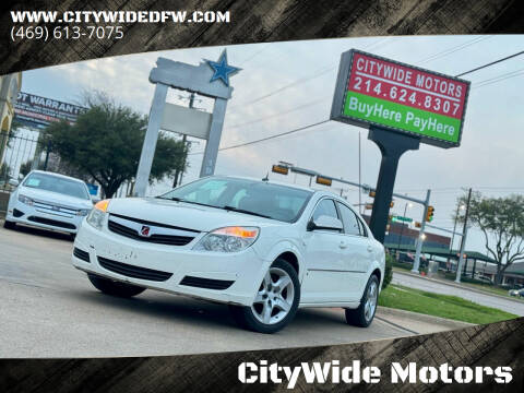 2007 Saturn Aura for sale at CityWide Motors in Garland TX