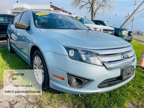 2010 Ford Fusion Hybrid for sale at Transportation Center Of Western New York in North Tonawanda NY