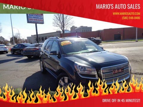 2015 GMC Acadia for sale at MARIO'S AUTO SALES in Mount Clemens MI