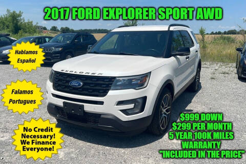2017 Ford Explorer for sale at D&D Auto Sales, LLC in Rowley MA