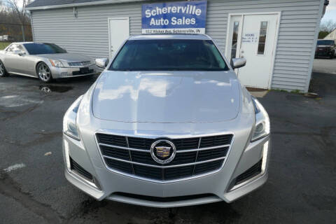 2014 Cadillac CTS for sale at SCHERERVILLE AUTO SALES in Schererville IN