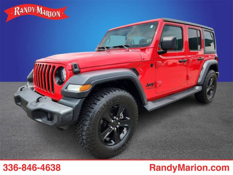 2020 Jeep Wrangler Unlimited for sale at Randy Marion Chevrolet Buick GMC of West Jefferson in West Jefferson NC