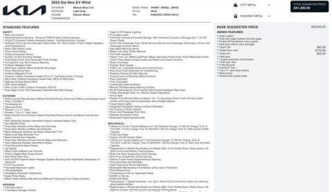 2023 Kia Niro EV Wind