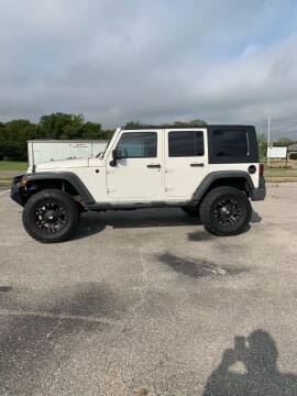 2010 Jeep Wrangler Unlimited for sale at BARROW MOTORS in Campbell TX