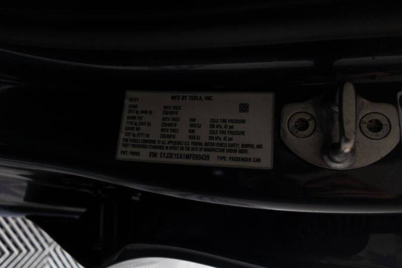 2021 Tesla Model 3 Standard Range Plus