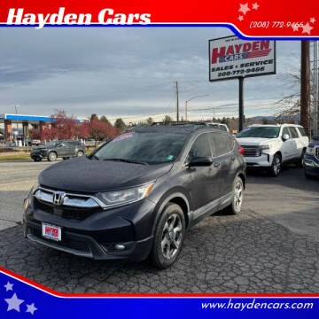 2017 Honda CR-V for sale at Hayden Cars in Coeur D Alene ID