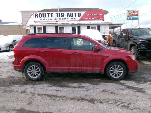 2016 Dodge Journey for sale at ROUTE 119 AUTO SALES & SVC in Homer City PA