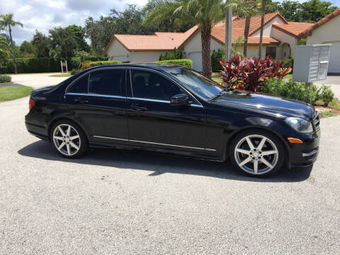 2014 Mercedes-Benz C-Class for sale at Clean Florida Cars in Pompano Beach FL