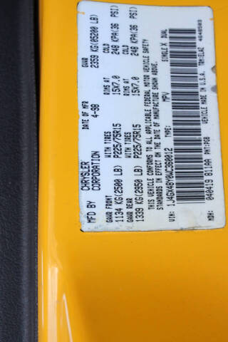 1998 Jeep Grand Cherokee Special Edition