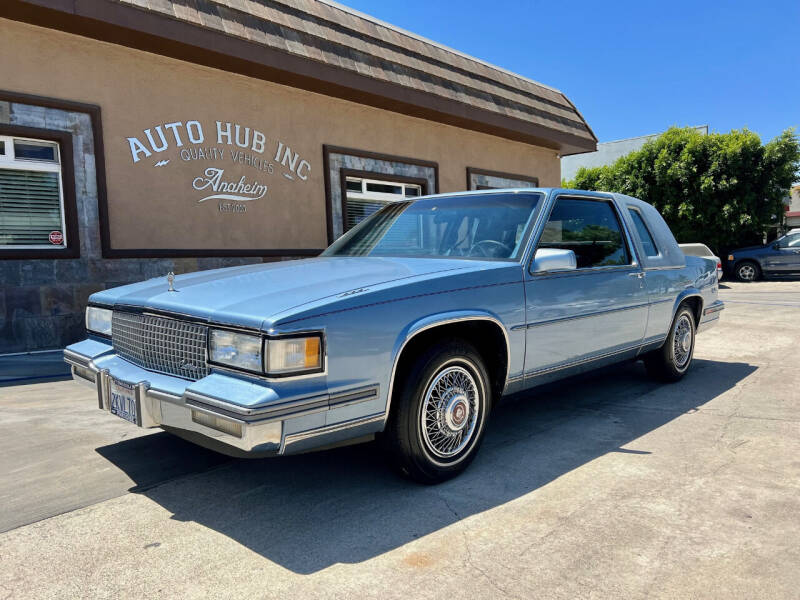 1988 Cadillac DeVille for sale at Auto Hub, Inc. in Anaheim CA