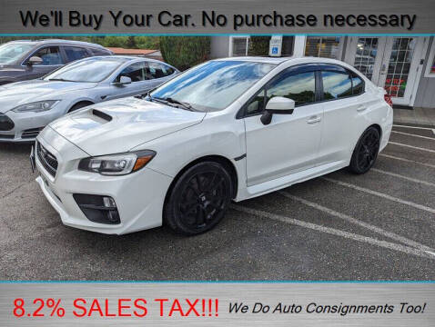 2015 Subaru WRX for sale at Platinum Autos in Woodinville WA