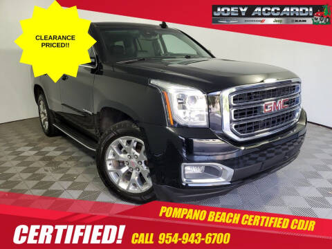 2017 GMC Yukon for sale at PHIL SMITH AUTOMOTIVE GROUP - Joey Accardi Chrysler Dodge Jeep Ram in Pompano Beach FL