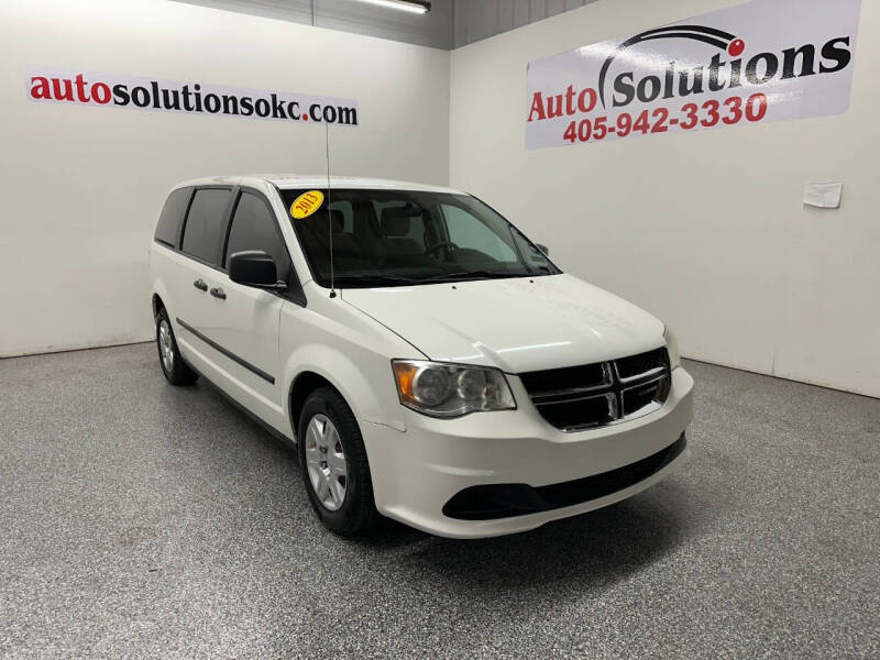 2013 Dodge Grand Caravan for sale at Auto Solutions in Warr Acres OK