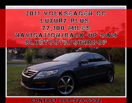 2011 Volkswagen CC for sale at AFFORDABLE ONE LLC in Orlando FL