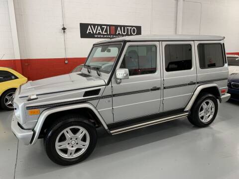 2003 Mercedes-Benz G-Class for sale at AVAZI AUTO GROUP LLC in Gaithersburg MD