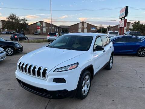 2016 Jeep Cherokee for sale at Car Gallery in Oklahoma City OK