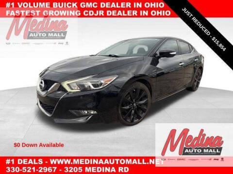 2017 Nissan Maxima for sale at Medina Auto Mall in Medina OH