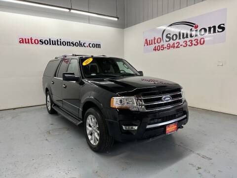 2017 Ford Expedition EL for sale at Auto Solutions in Warr Acres OK