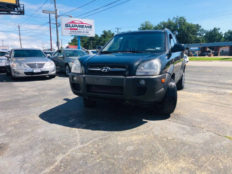 2005 Hyundai Tucson for sale at Supreme Auto Sales in Chesapeake VA