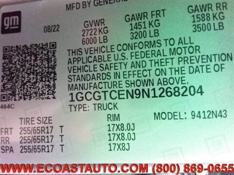 2022 Chevrolet Colorado