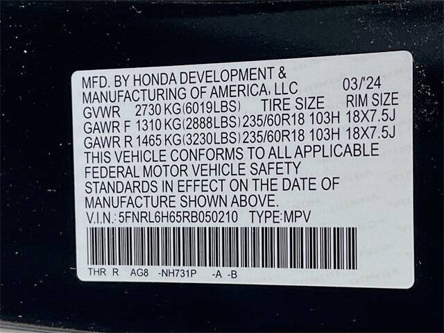 2024 Honda Odyssey EX-L