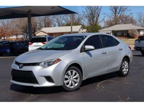 2015 Toyota Corolla for sale at HOWERTON'S AUTO SALES in Stillwater OK